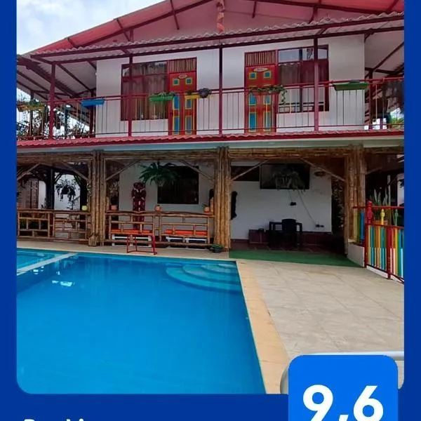 New Paradise Nueva Sede - La Vega Cundinamarca -Avistamiento de aves, viešbutis mieste Viljeta