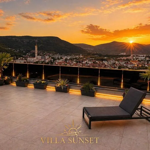 Villa Sunset Mostar, hotel Mostarban