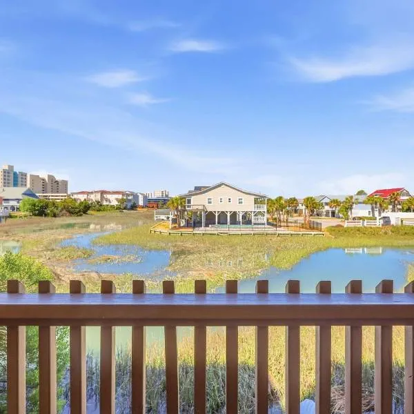 Inlet Dream at Cherry Grove Point w Kayak and Pool, hotel em Myrtle Beach