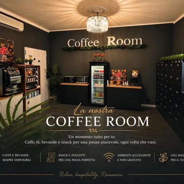 Hotel Rivamare Room only and free coffee room, hotel v destinaci Cervia