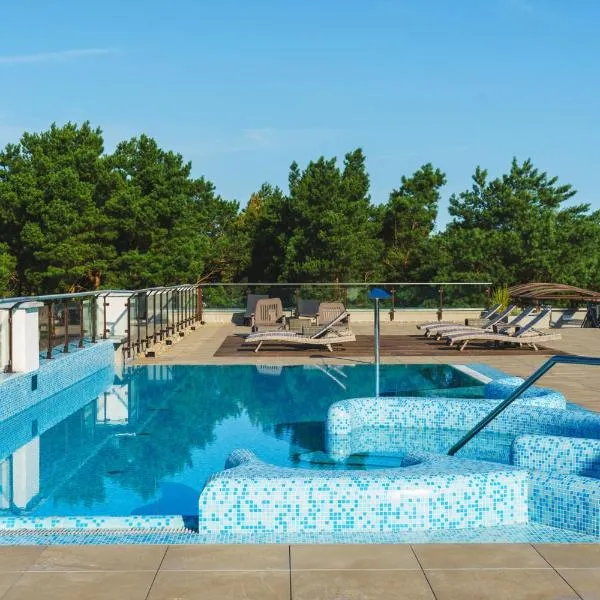 Hotel Juvena Wellness & SPA、ミエンジボジェのホテル