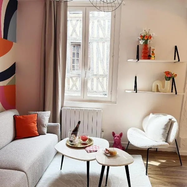 PopAppart Moderne & Lumineux au coeur de Rouen, hótel í Rouen