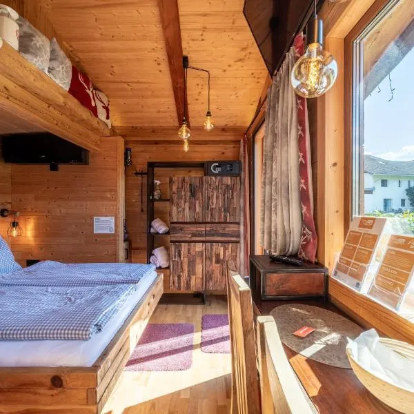 Tiny House Singer - contactless check-in - Sauna, hotel en Ehenbichl