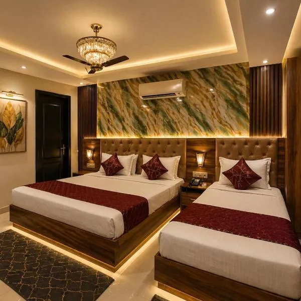 Hotel Premium B'Lamount Near Delhi Airport - Free Airport Pick Up & Drop, viešbutis Naujajame Delyje