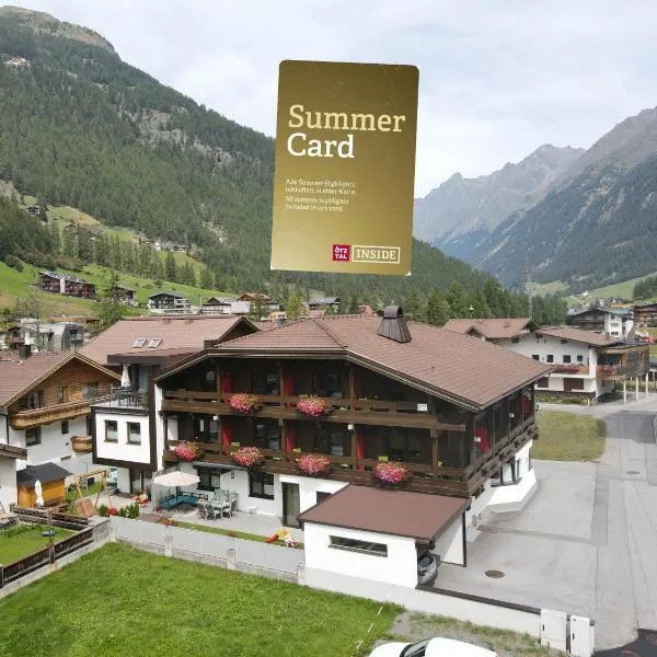 Hotel Garni Maria Theresia - Official Ötztal Summer Card Partner, hotel Söldenben