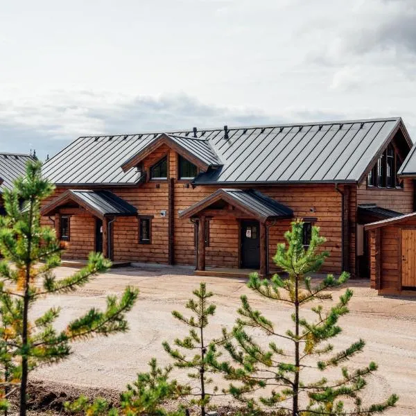 Fjällräven ett lugnt skogsläge och bastu i Idre Bergsby, hotel a Idre