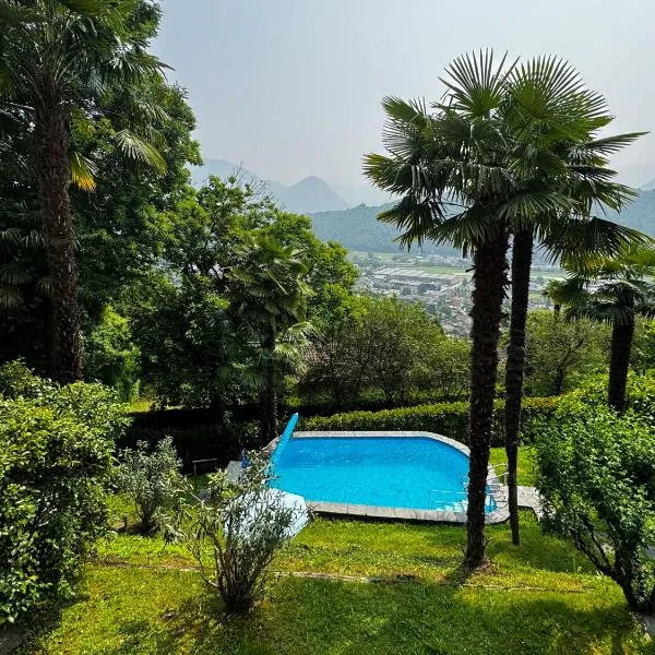 Shanti Home Garden Suite near Lugano, khách sạn ở Bioggio
