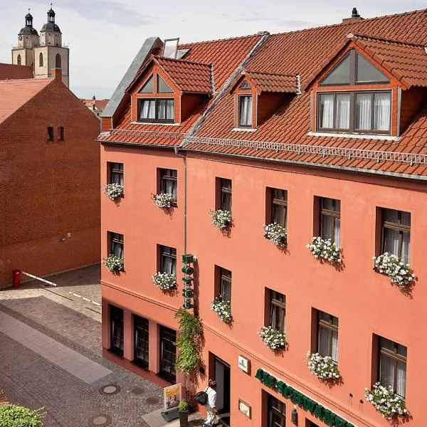 Hotel-Pension Am Schwanenteich, hotel v destinaci Lutherstadt Wittenberg