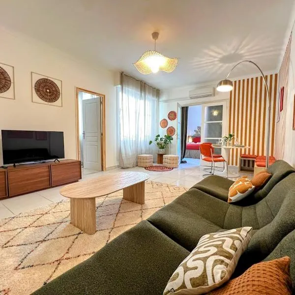 Évasion azuréenne - balcon, confort à Nice – hotel w Nicei