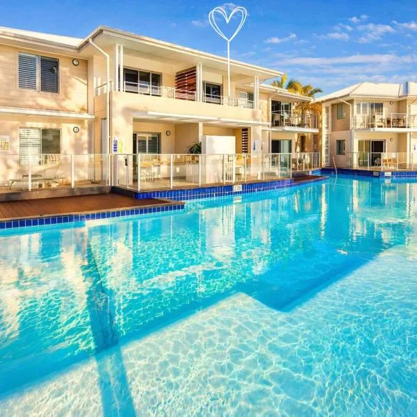 Oaks Pacific Blue Resort - Sea Salt Studio, hotel a Salamander Bay