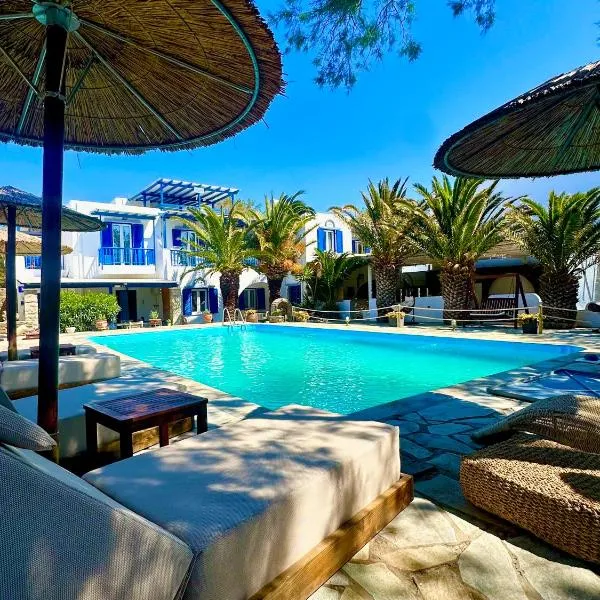 Tinos apartments Zalonis, hotell i Agios Ioannis