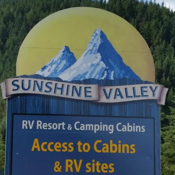 Sunshine Valley RV Resort and Cabins, hotel u gradu Sunshine Valley