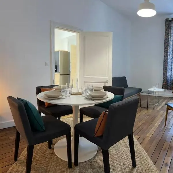 Appartement Haussmannien 3 chambres - Centre historique Rouen - Calme et élégant, hotel u gradu Ruan