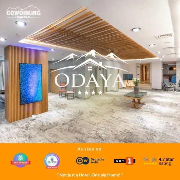 ODAYA Hotel & Coworking by NP House, hotel in Bansko