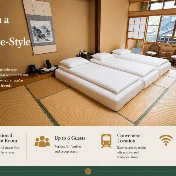 Seki Onsen Yoshinoya Ryokan, hotelli kohteessa Myoko