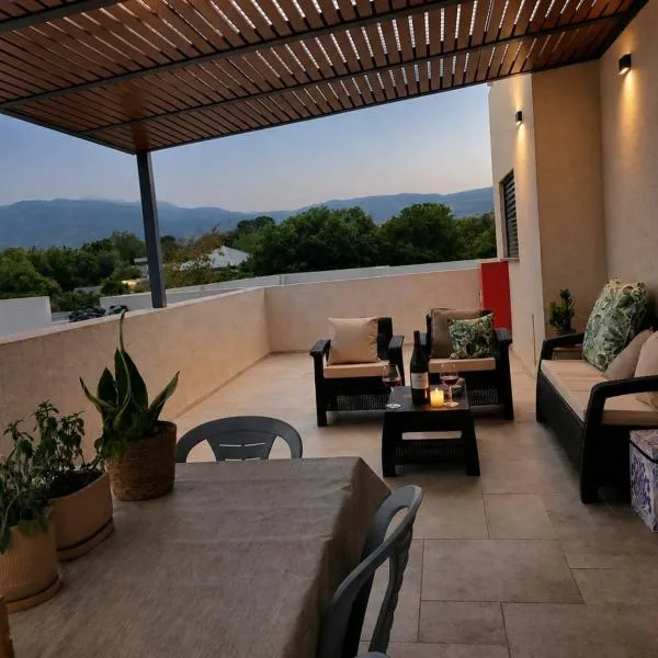 נוף לחרמון דפנה, hotell i Dafna