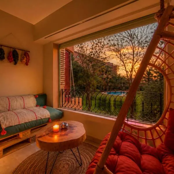 Babylone Appart & Pool, Hivernage, hotell i Marrakech