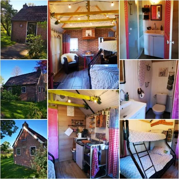 Trekkershut - Tiny House - Hikers cottage, מלון בWijster