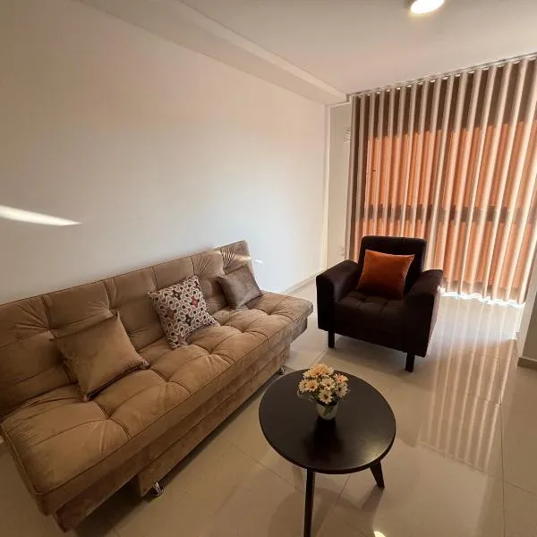 Santa Cruz de la Sierra में, होटल Nice downtown apartment Irala Building 452
