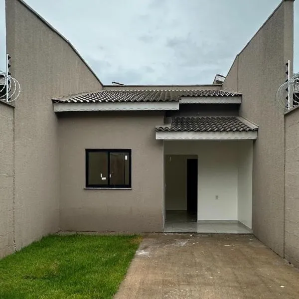 Casa nova, confortável e funcional em Redação-PA, hotel Redençãóban