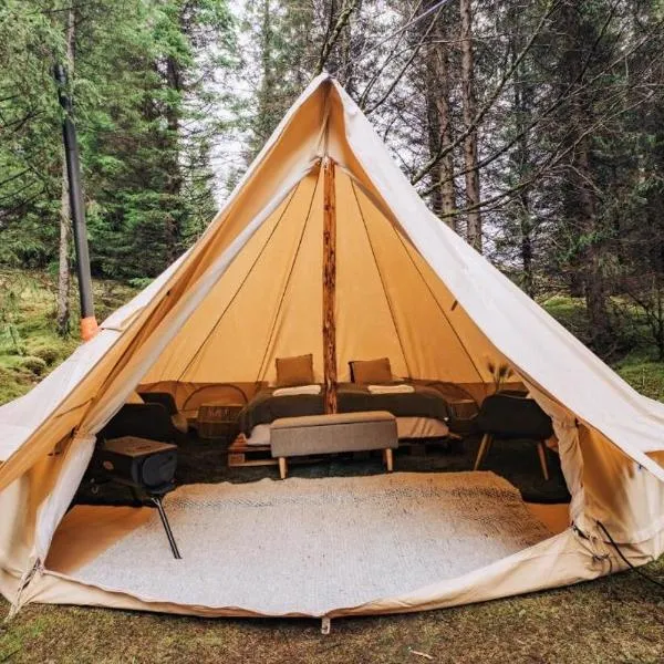 Hraunborgir Golden Circle Tents, hotel v destinaci Kiðjaberg