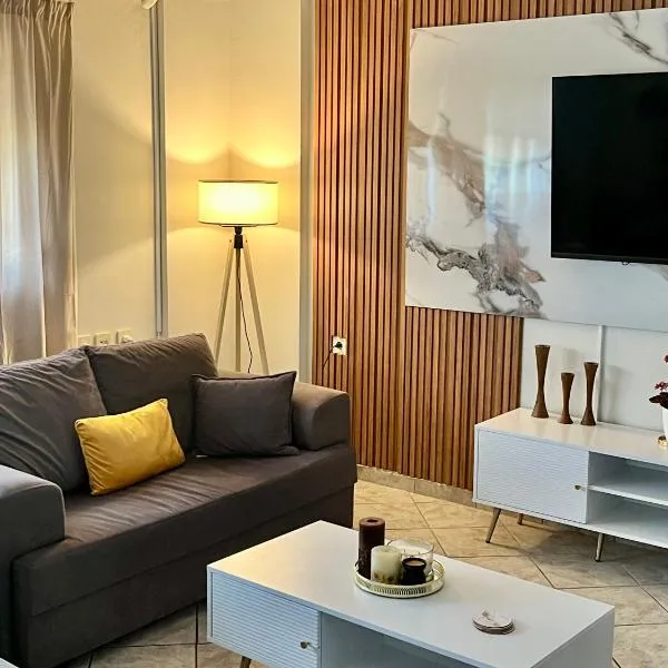 Windmill view apartment, hotel Andimáhiában