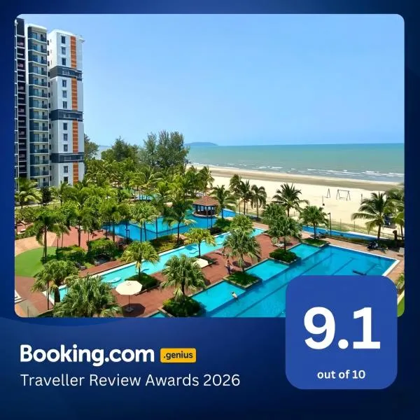 Viesnīca TimurBay Seafront Residence Kuantan pilsētā Kuantana