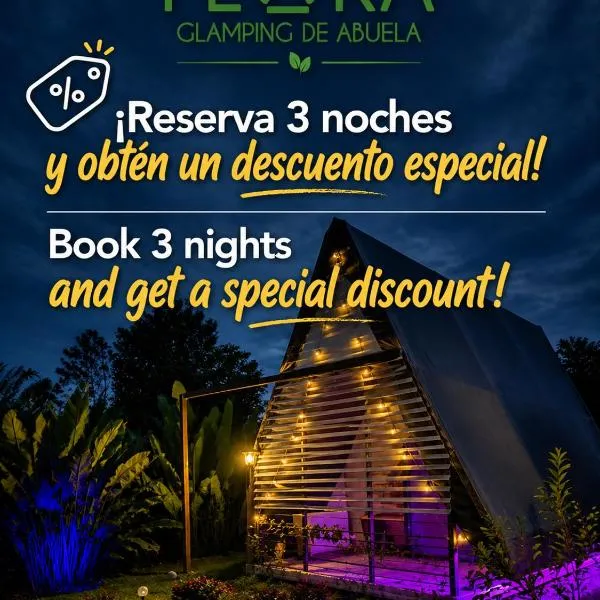 Flora Glamping de Abuela, hotel u gradu Fortuna