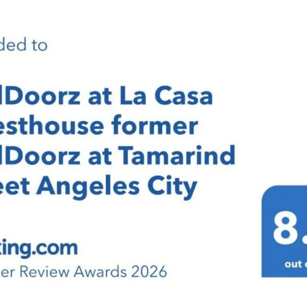 RedDoorz at La Casa Guesthouse former RedDoorz at Tamarind Street Angeles City, hótel í Angeles