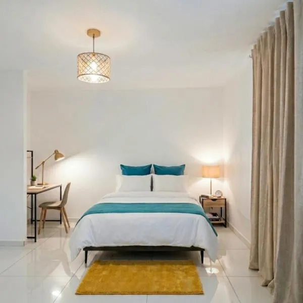 Location meublee Kourou pour 4 personnes plus 1 bebe, khách sạn ở Kourou