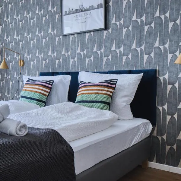 Downtown Koblenz City-Center Suites - ZachaStay, hotel u gradu Koblenc