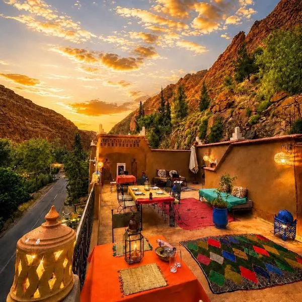 Auberge La Fibule Du Dades, מלון בAït Idaïr