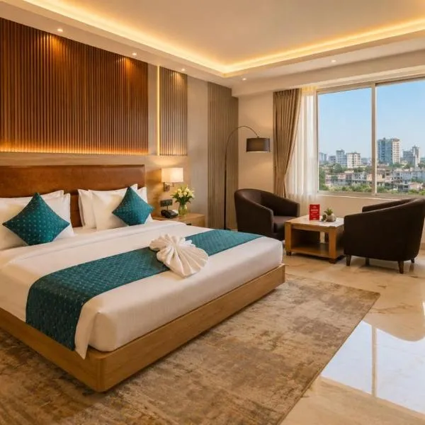 Hotel Corporate Plaza Near Terminal 3 Delhi International Airport With Free Airport Pickup, hotel din New Delhi