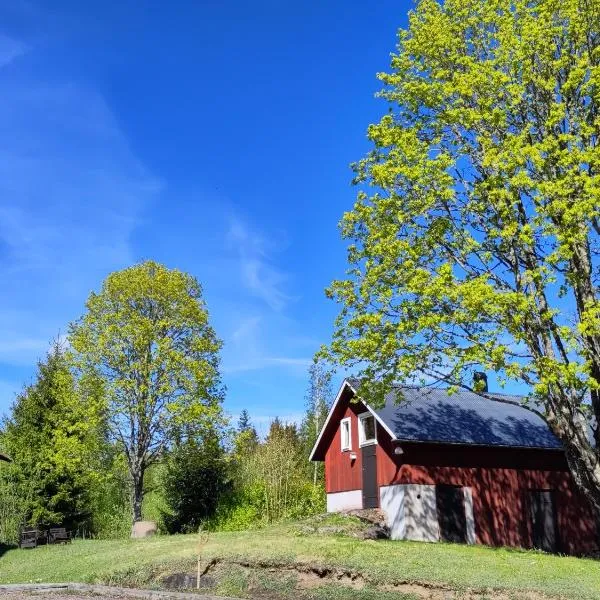 Spacious loft with wood-burning stove, quiet and rural location、Näsのホテル