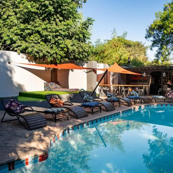 Victoria Falls Backpackers Zambia & Activity centre、リビングストンのホテル