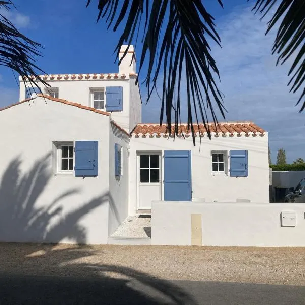 Les petits volets bleus - maison neuve pour 4 - 300 m plage, hotell sihtkohas La Guérinière