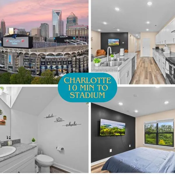 Pet Friendly 3BR House in Charlotte, хотел в Шарлът