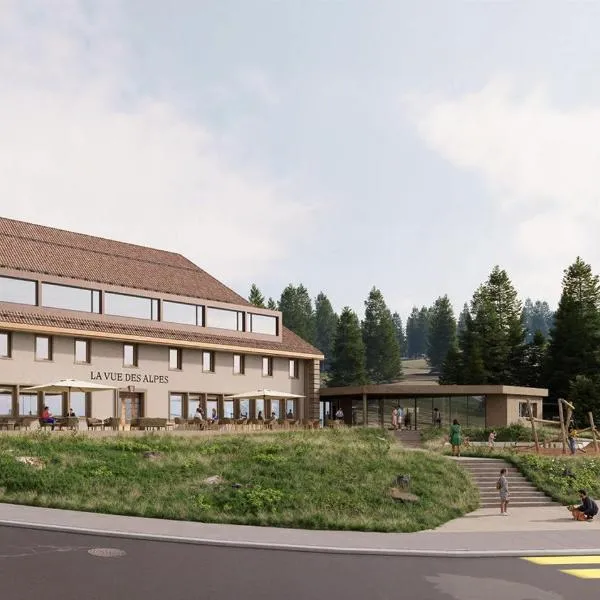 Hôtel-Restaurant-Spa-Séminaires de la Vue-des-Alpes, khách sạn ở La Vue des Alpes