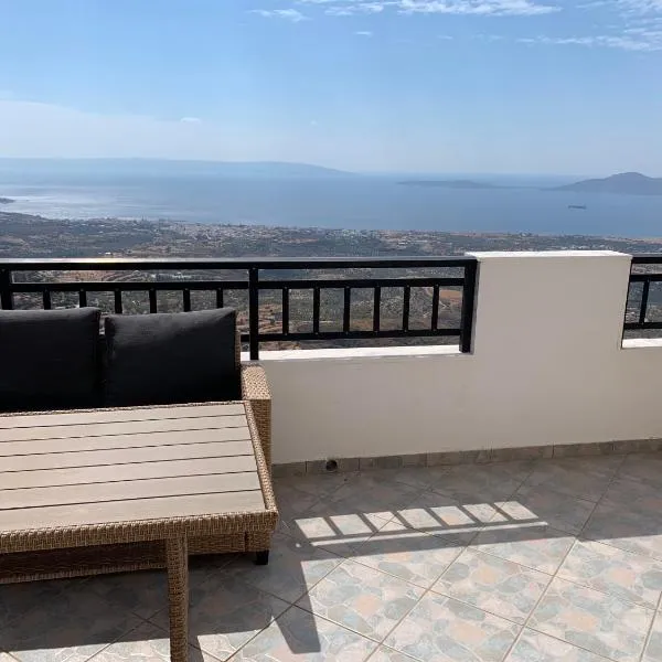 Sea-view hilltop home over Neapoli, Elafonisos & Kythira โรงแรมในMesokhórion