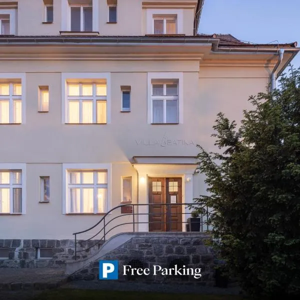 체스키크룸로프에 위치한 호텔 Boutique Hotel Villa Beatika