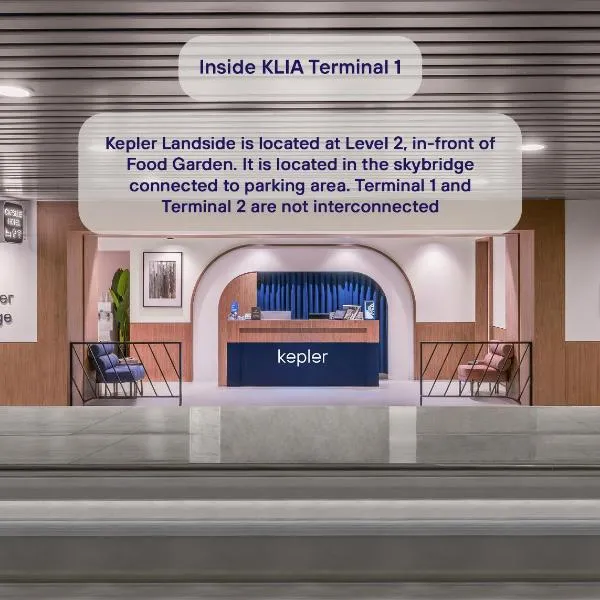 Kepler Club Kuala Lumpur Airport - KLIA T1 Landside, Public Area, hotel en Sepang