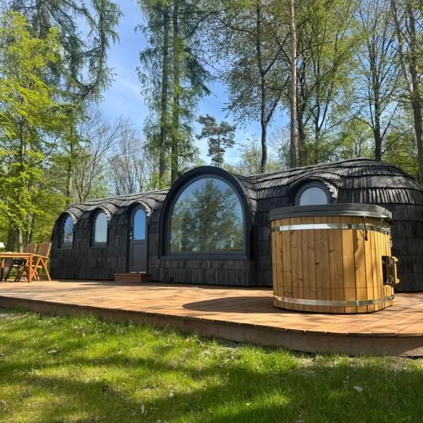Glamping Skrytín, hotell sihtkohas Dobkovice
