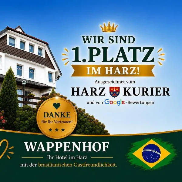 Hotel Wappenhof, hotell i Braunlage