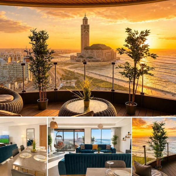 MARINA - ROYAL PENTHOUSE by Appart’Ali, Casablanca