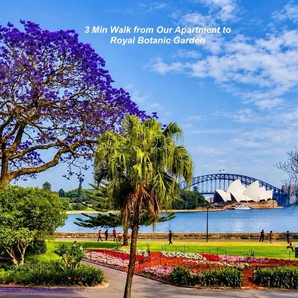 Designer Harbour Apartment - Walk to Opera House, hotell i Sydney