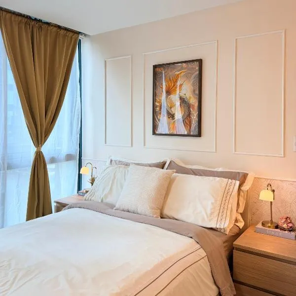 Stylish Condo in BGC、マニラのホテル