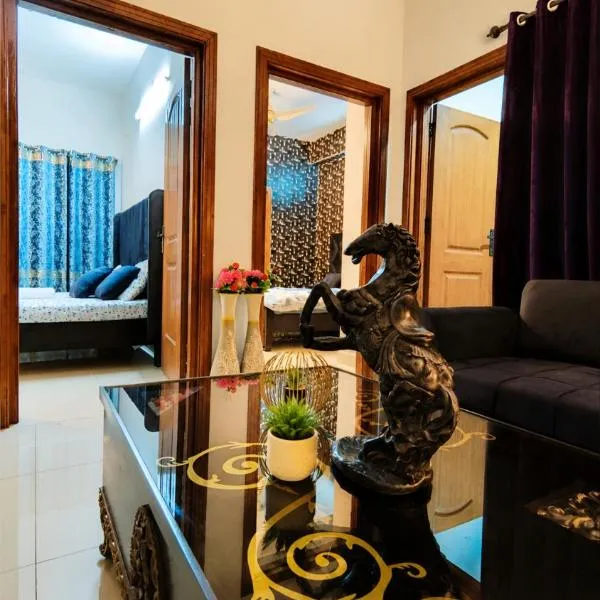 Private and Cozy 2Bedroom Sector E-11 Islamabad- Fully Equipped Kitchen - AC - Netflix - Reserve free Parking - E-11, hotel v destinaci Islámábád
