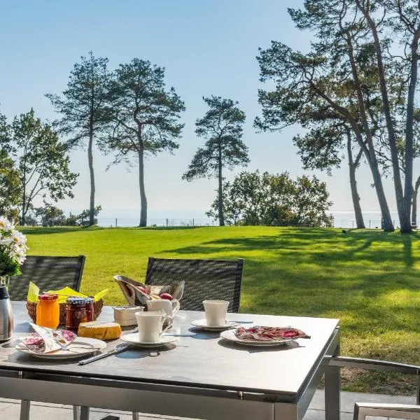 Terrassenwohnung "Usedom" - Oase am Haff, hotel em Garz