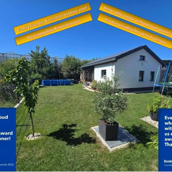 Haus Dresden, Pool, Garten, Terrasse, familienfreundlich, hotell i Dresden