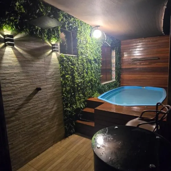 Apartamento com vista para piscina com hidromassagem e aquecedor, מלון בCataguases
